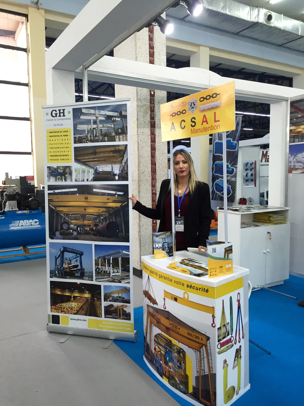 GH CRANES & COMPONENTS in Industry Exhibition 2015 in Algiers